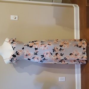 Shinestar Dress. XL. Off shoulder.